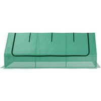 Outsunny Gewächshaus, LxBxH: 240 x 90 x 90 cm – gruen Outsunny Gewächshaus, LxBxH: 240 x 90 x 90 cm – gruen
