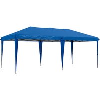 Outsunny Pavillon, LxBxH: 585 x 295 x 265 cm – blau Outsunny Pavillon, LxBxH: 585 x 295 x 265 cm – blau