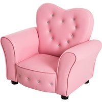 HOMCOM Kindersessel, LxBxH: 59 x 41,5 x 49 cm – rosa (Rabatt: 25 %) HOMCOM Kindersessel, LxBxH: 59 x 41,5 x 49 cm – rosa (Rabatt: 25 %)