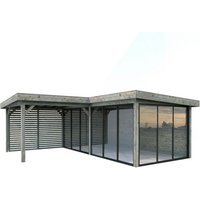 PALMAKO Pavillon »Lenna Set 414 Slide«, BxHxT: 588 x 245 x 588 cm, Grau Rabatt: 22 % PALMAKO Pavillon »Lenna Set 414 Slide«, BxHxT: 588 x 245 x 588 cm, Grau Rabatt: 22 %
