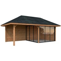 PALMAKO Pavillon »Bianca Set 205 Slide«, BxHxT: 588 x 319 x 300 cm, Braun PALMAKO Pavillon »Bianca Set 205 Slide«, BxHxT: 588 x 319 x 300 cm, Braun