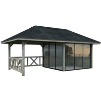 PALMAKO Pavillon »Bianca Set 203 Slide«, BxHxT: 588 x 319 x 300 cm, Grau PALMAKO Pavillon »Bianca Set 203 Slide«, BxHxT: 588 x 319 x 300 cm, Grau