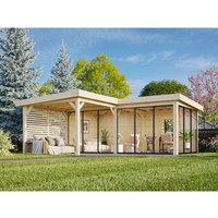 PALMAKO Pavillon »Lenna Set 414 Slide«, BxHxT: 588 x 245 x 588 cm, naturbelassen – braun Rabatt: 22 % PALMAKO Pavillon »Lenna Set 414 Slide«, BxHxT: 588 x 245 x 588 cm, naturbelassen – braun Rabatt: 22 %