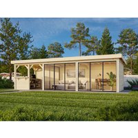 PALMAKO Pavillon »Lenna Set 419 Slide«, BxHxT: 876 x 245 x 300 cm, naturbelassen – braun Rabatt: 22 % PALMAKO Pavillon »Lenna Set 419 Slide«, BxHxT: 876 x 245 x 300 cm, naturbelassen – braun Rabatt: 22 %
