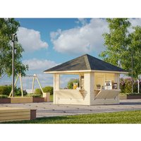 PALMAKO Marktstand »Bianca Set 106«, B x H x L: 300 x 319 x 300 cm, naturbelassen, tauchgrundiert – braun | Holz | 8,3 m² PALMAKO Marktstand »Bianca Set 106«, B x H x L: 300 x 319 x 300 cm, naturbelassen, tauchgrundiert – braun | Holz | 8,3 m²