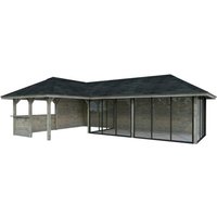 PALMAKO Pavillon »Bianca Set 221 Slide«, BxHxT: 876 x 319 x 588 cm, Grau PALMAKO Pavillon »Bianca Set 221 Slide«, BxHxT: 876 x 319 x 588 cm, Grau