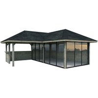 PALMAKO Pavillon »Bianca Set 223 Slide«, BxHxT: 588 x 319 x 588 cm, Grau PALMAKO Pavillon »Bianca Set 223 Slide«, BxHxT: 588 x 319 x 588 cm, Grau