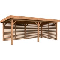 PALMAKO Pavillon »Lenna Set 309«, BxHxT: 588 x 245 x 300 cm, Braun PALMAKO Pavillon »Lenna Set 309«, BxHxT: 588 x 245 x 300 cm, Braun