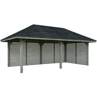 PALMAKO Pavillon »Bianca Set 109«, BxHxT: 588 x 319 x 300 cm, Grau PALMAKO Pavillon »Bianca Set 109«, BxHxT: 588 x 319 x 300 cm, Grau