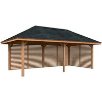 PALMAKO Pavillon »Bianca Set 109«, BxHxT: 588 x 319 x 300 cm, Braun PALMAKO Pavillon »Bianca Set 109«, BxHxT: 588 x 319 x 300 cm, Braun