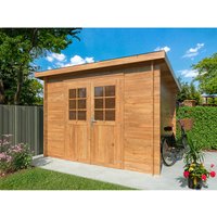 PALMAKO Gartenhaus »Alice«, B x H x L: 276 x 216 x 230 cm, Braun, kesseldruckimprägniert PALMAKO Gartenhaus »Alice«, B x H x L: 276 x 216 x 230 cm, Braun, kesseldruckimprägniert