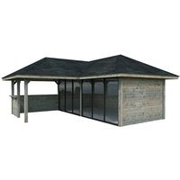 PALMAKO Pavillon »Bianca«, Aufstellmaße BxTxH: 672 x 672 x 319 cm, tauchgrundiert, Holz – grau Rabatt: 10 % PALMAKO Pavillon »Bianca«, Aufstellmaße BxTxH: 672 x 672 x 319 cm, tauchgrundiert, Holz – grau Rabatt: 10 %