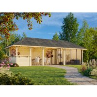 PALMAKO Pavillon »Bianca Set 215 Slide«, BxHxT: 876 x 319 x 300 cm, transparent tauchgrundiert – braun PALMAKO Pavillon »Bianca Set 215 Slide«, BxHxT: 876 x 319 x 300 cm, transparent tauchgrundiert – braun