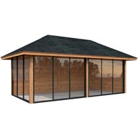 PALMAKO Pavillon »Bianca Set 202 Slide«, BxHxT: 588 x 319 x 300 cm, Braun Rabatt: 22 % PALMAKO Pavillon »Bianca Set 202 Slide«, BxHxT: 588 x 319 x 300 cm, Braun Rabatt: 22 %