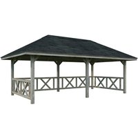 PALMAKO Pavillon »Bianca Set 107«, BxHxT: 588 x 319 x 300 cm, Grau Rabatt: 22 % PALMAKO Pavillon »Bianca Set 107«, BxHxT: 588 x 319 x 300 cm, Grau Rabatt: 22 %