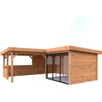 PALMAKO Pavillon »Lenna«, Aufstellmaße BxTxH: 628 x 628 x 245 cm, tauchgrundiert, Holz – braun Rabatt: 10 % PALMAKO Pavillon »Lenna«, Aufstellmaße BxTxH: 628 x 628 x 245 cm, tauchgrundiert, Holz – braun Rabatt: 10 %