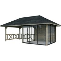 PALMAKO Pavillon »Bianca Set 204 Slide«, BxHxT: 588 x 319 x 300 cm, Grau PALMAKO Pavillon »Bianca Set 204 Slide«, BxHxT: 588 x 319 x 300 cm, Grau