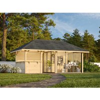 PALMAKO Pavillon »Bianca«, Aufstellmaße BxTxH: 672 x 384 x 319 cm, tauchgrundiert, Holz – braun Rabatt: 10 % PALMAKO Pavillon »Bianca«, Aufstellmaße BxTxH: 672 x 384 x 319 cm, tauchgrundiert, Holz – braun Rabatt: 10 %