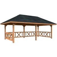 PALMAKO Pavillon »Bianca Set 107«, BxHxT: 588 x 319 x 300 cm, Braun Rabatt: 22 % PALMAKO Pavillon »Bianca Set 107«, BxHxT: 588 x 319 x 300 cm, Braun Rabatt: 22 %