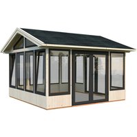 PALMAKO Pavillon »Isabella«, Aufstellmaße BxTxH: 465 x 465 x 315 cm, unbehandelt, Holz – braun PALMAKO Pavillon »Isabella«, Aufstellmaße BxTxH: 465 x 465 x 315 cm, unbehandelt, Holz – braun