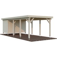PALMAKO Carport »Karl«, Aufstellmaße BxTxH: 360 x 762 x 235 cm, tauchgrundiert, Holz – braun PALMAKO Carport »Karl«, Aufstellmaße BxTxH: 360 x 762 x 235 cm, tauchgrundiert, Holz – braun