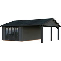 PALMAKO Gartenhaus »Irene«, Aufstellmaße BxTxH: 703 x 619 x 316 cm, lackiert, Holz - grau |  Fichte PALMAKO Gartenhaus »Irene«, Aufstellmaße BxTxH: 703 x 619 x 316 cm, lackiert, Holz - grau |  Fichte