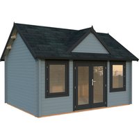 PALMAKO Gartenhaus »Claudia«, Aufstellmaße BxTxH: 494 x 376 x 337 cm, lackiert, Holz – grau Rabatt: 13 % PALMAKO Gartenhaus »Claudia«, Aufstellmaße BxTxH: 494 x 376 x 337 cm, lackiert, Holz – grau Rabatt: 13 %