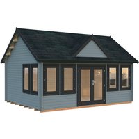 PALMAKO Gartenhaus »Claudia«, Aufstellmaße BxTxH: 574 x 424 x 363 cm, lackiert, Holz – grau Rabatt: 13 % PALMAKO Gartenhaus »Claudia«, Aufstellmaße BxTxH: 574 x 424 x 363 cm, lackiert, Holz – grau Rabatt: 13 %