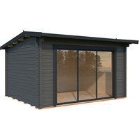 PALMAKO Gartenhaus »Ines«, Aufstellmaße BxTxH: 434 x 379 x 250 cm, lackiert, Holz – grau Rabatt: 23 % PALMAKO Gartenhaus »Ines«, Aufstellmaße BxTxH: 434 x 379 x 250 cm, lackiert, Holz – grau Rabatt: 23 %