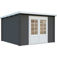 PALMAKO Gartenhaus »Ella«, Aufstellmaße BxTxH: 323 x 340 x 214 cm, lackiert, Holz - grau |  Fichte PALMAKO Gartenhaus »Ella«, Aufstellmaße BxTxH: 323 x 340 x 214 cm, lackiert, Holz - grau |  Fichte