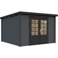 PALMAKO Gartenhaus »Ella«, Aufstellmaße BxTxH: 323 x 340 x 214 cm, lackiert, Holz – grau Rabatt: 13 % PALMAKO Gartenhaus »Ella«, Aufstellmaße BxTxH: 323 x 340 x 214 cm, lackiert, Holz – grau Rabatt: 13 %