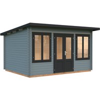 PALMAKO Gartenhaus »Lisa«, Aufstellmaße BxTxH: 440 x 366 x 234 cm, lackiert, Holz - grau |  Fichte PALMAKO Gartenhaus »Lisa«, Aufstellmaße BxTxH: 440 x 366 x 234 cm, lackiert, Holz - grau |  Fichte