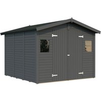 PALMAKO Gerätehaus »Dan«, Aufstellmaße BxTxH: 295 x 324 x 220 cm, lackiert, Holz – grau Rabatt: 13 % PALMAKO Gerätehaus »Dan«, Aufstellmaße BxTxH: 295 x 324 x 220 cm, lackiert, Holz – grau Rabatt: 13 %