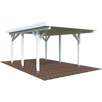 PALMAKO Carport »Karl«, Aufstellmaße BxTxH: 360 x 512 x 230 cm, lackiert, Holz – weiss PALMAKO Carport »Karl«, Aufstellmaße BxTxH: 360 x 512 x 230 cm, lackiert, Holz – weiss