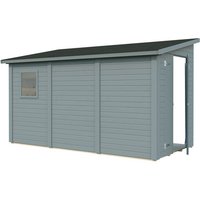 PALMAKO Gerätehaus »Mia«, Aufstellmaße BxTxH: 354 x 178 x 210 cm, lackiert, Holz – grau Rabatt: 13 % PALMAKO Gerätehaus »Mia«, Aufstellmaße BxTxH: 354 x 178 x 210 cm, lackiert, Holz – grau Rabatt: 13 %