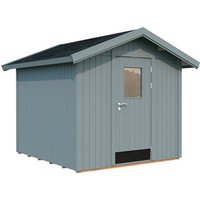 PALMAKO Gerätehaus »Lucas«, Aufstellmaße BxTxH: 279 x 289 x 238 cm, lackiert, Holz - grau |  Fichte PALMAKO Gerätehaus »Lucas«, Aufstellmaße BxTxH: 279 x 289 x 238 cm, lackiert, Holz - grau |  Fichte