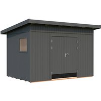 PALMAKO Gerätehaus »Stig«, Aufstellmaße BxTxH: 394 x 305 x 250 cm, lackiert, Holz - grau |  Fichte PALMAKO Gerätehaus »Stig«, Aufstellmaße BxTxH: 394 x 305 x 250 cm, lackiert, Holz - grau |  Fichte