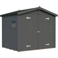 PALMAKO Gerätehaus »Dan«, Aufstellmaße BxTxH: 261 x 210 x 220 cm, lackiert, Holz - grau |  Fichte PALMAKO Gerätehaus »Dan«, Aufstellmaße BxTxH: 261 x 210 x 220 cm, lackiert, Holz - grau |  Fichte