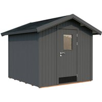 PALMAKO Gerätehaus »Lucas«, Aufstellmaße BxTxH: 279 x 289 x 238 cm, lackiert, Holz - grau |  Fichte PALMAKO Gerätehaus »Lucas«, Aufstellmaße BxTxH: 279 x 289 x 238 cm, lackiert, Holz - grau |  Fichte