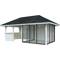 PALMAKO Pavillon »Bianca«, Aufstellmaße BxTxH: 672 x 384 x 319 cm, lackiert, Holz – weiss Rabatt: 10 % PALMAKO Pavillon »Bianca«, Aufstellmaße BxTxH: 672 x 384 x 319 cm, lackiert, Holz – weiss Rabatt: 10 %