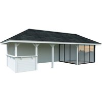 PALMAKO Pavillon »Bianca«, Aufstellmaße BxTxH: 960 x 384 x 319 cm, lackiert, Holz – weiss Rabatt: 10 % PALMAKO Pavillon »Bianca«, Aufstellmaße BxTxH: 960 x 384 x 319 cm, lackiert, Holz – weiss Rabatt: 10 %