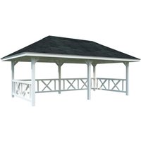 PALMAKO Pavillon »Bianca«, Aufstellmaße BxTxH: 672 x 384 x 319 cm, lackiert, Holz – weiss Rabatt: 10 % PALMAKO Pavillon »Bianca«, Aufstellmaße BxTxH: 672 x 384 x 319 cm, lackiert, Holz – weiss Rabatt: 10 %