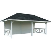 PALMAKO Pavillon »Bianca«, Aufstellmaße BxTxH: 672 x 384 x 319 cm, lackiert, Holz – weiss Rabatt: 10 % PALMAKO Pavillon »Bianca«, Aufstellmaße BxTxH: 672 x 384 x 319 cm, lackiert, Holz – weiss Rabatt: 10 %