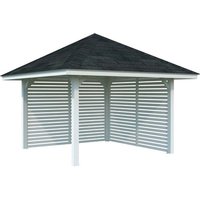 PALMAKO Pavillon »Bianca«, Aufstellmaße BxTxH: 384 x 384 x 319 cm, lackiert, Holz – weiss Rabatt: 10 % PALMAKO Pavillon »Bianca«, Aufstellmaße BxTxH: 384 x 384 x 319 cm, lackiert, Holz – weiss Rabatt: 10 %