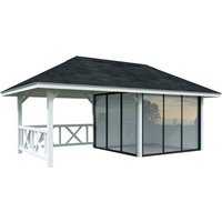 PALMAKO Pavillon »Bianca«, Aufstellmaße BxTxH: 672 x 384 x 319 cm, lackiert, Holz – weiss Rabatt: 10 % PALMAKO Pavillon »Bianca«, Aufstellmaße BxTxH: 672 x 384 x 319 cm, lackiert, Holz – weiss Rabatt: 10 %