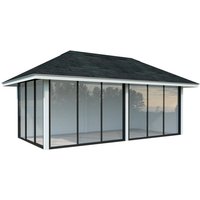 PALMAKO Pavillon »Bianca«, Aufstellmaße BxTxH: 672 x 384 x 319 cm, lackiert, Holz – weiss Rabatt: 10 % PALMAKO Pavillon »Bianca«, Aufstellmaße BxTxH: 672 x 384 x 319 cm, lackiert, Holz – weiss Rabatt: 10 %