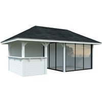 PALMAKO Pavillon »Bianca«, Aufstellmaße BxTxH: 672 x 384 x 319 cm, lackiert, Holz – weiss Rabatt: 10 % PALMAKO Pavillon »Bianca«, Aufstellmaße BxTxH: 672 x 384 x 319 cm, lackiert, Holz – weiss Rabatt: 10 %