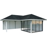PALMAKO Pavillon »Bianca«, Aufstellmaße BxTxH: 672 x 672 x 319 cm, lackiert, Holz – weiss Rabatt: 10 % PALMAKO Pavillon »Bianca«, Aufstellmaße BxTxH: 672 x 672 x 319 cm, lackiert, Holz – weiss Rabatt: 10 %