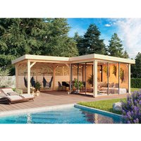 PALMAKO Pavillon »Lenna«, Aufstellmaße BxTxH: 628 x 628 x 245 cm, tauchgrundiert, Holz – braun Rabatt: 10 % PALMAKO Pavillon »Lenna«, Aufstellmaße BxTxH: 628 x 628 x 245 cm, tauchgrundiert, Holz – braun Rabatt: 10 %
