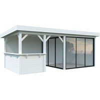 PALMAKO Pavillon »Lenna«, Aufstellmaße BxTxH: 628 x 340 x 245 cm, lackiert, Holz – weiss Rabatt: 10 % PALMAKO Pavillon »Lenna«, Aufstellmaße BxTxH: 628 x 340 x 245 cm, lackiert, Holz – weiss Rabatt: 10 %